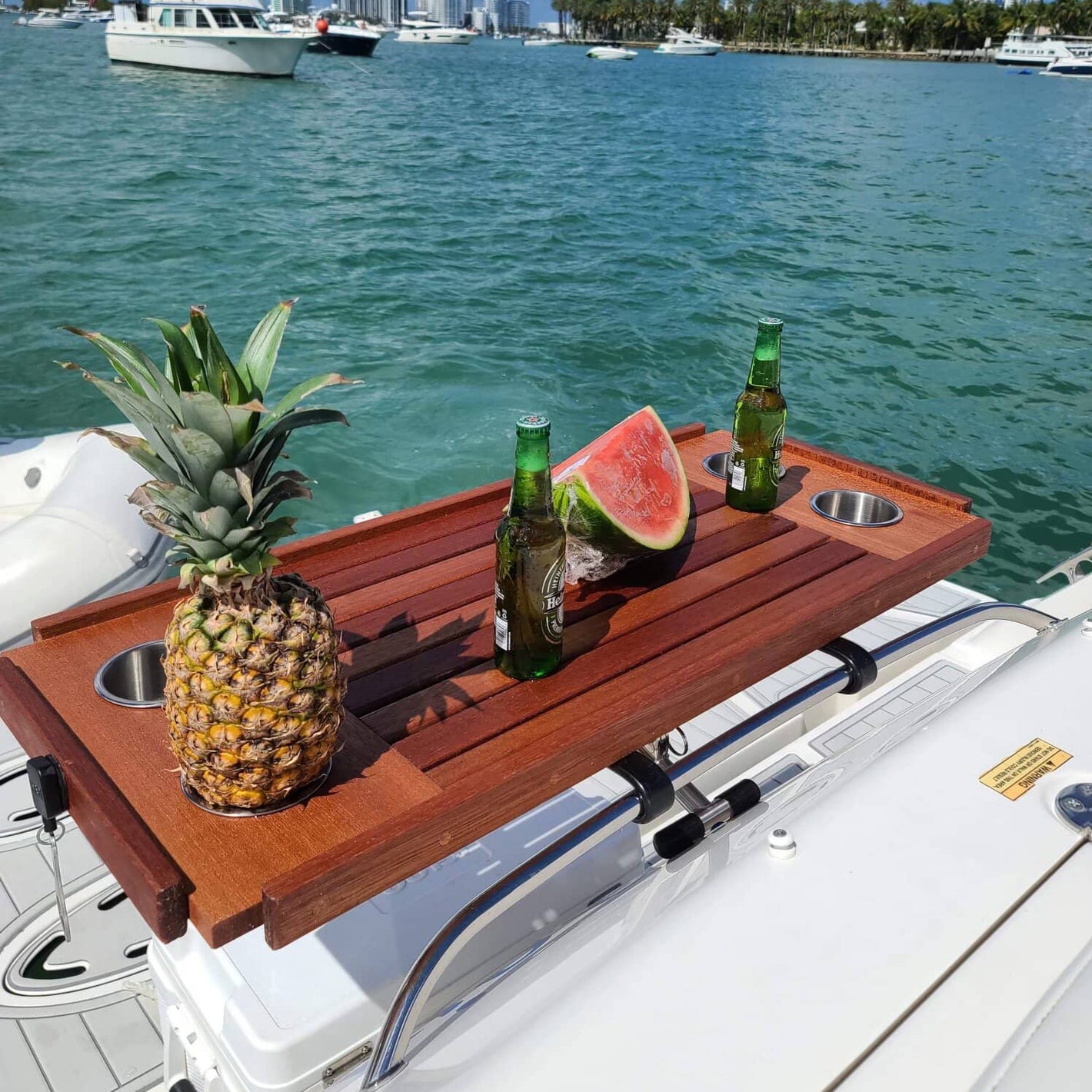 Transom Mount Rigging Table The Transom Table