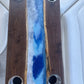 Black Walnut Epoxy River Table (Transom or Cockpit Table)