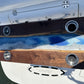 Black Walnut Epoxy River Table (Transom or Cockpit Table)