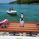 Mahogany Transom Boat Table with Teak Oil Finish – The Transom Table